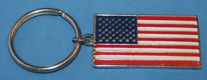 Llavero recuerdo bandera de Estados Unidos de California #1 - Imagen 1 de 2