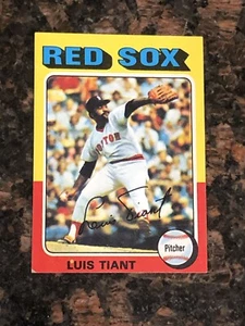 1975 Topps - #430 Luis Tiant - Picture 1 of 2