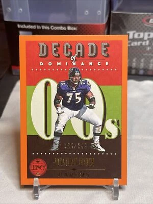 2023 Panini Legacy Football Decade of Dominance Jonathan Ogden SSP /249 NFL - Image 1 of 2