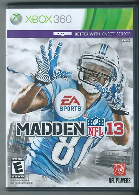 Madden NFL 13 (Microsoft Xbox 360, 2012, Tested Works Great) - Image 1 of 3