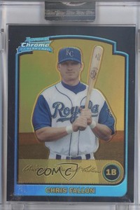 2003 Bowman Chrome Gold Refractor /170 Chris Fallon #211 Rookie RC