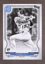 2020 GYPSY QUEEN #101 BLACK & WHITE PARALLEL #'d /50 SEAN MURPHY ROOKIE RC