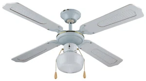 VENTILATORE VENTILATORI A SOFFITTO VINCO 70912 3 VELOCITA' 1 LUCE 4 PALE 107 CM - Foto 1 di 4