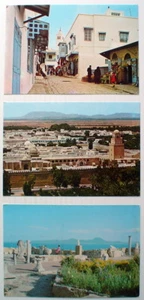 LOTE DE 3 POSTALES DE COLECCIÓN SIN USAR, TUNECINA **** 3 POSTALES TUNECINA - Imagen 1 de 3