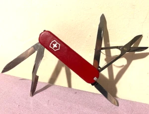 Retired Victorinox Executive Swiss Army 74MM Red Multi-Tool Knife -- Great Cond. - Picture 1 of 7