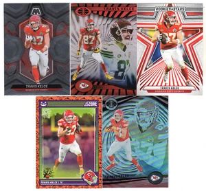 (5) Karten TRAVIS KELCE Lot! Panini Mosaic, Illusions, Score...CHIEFS - Bild 1 von 1