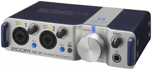 ZOOM TAC-2R Thunderbolt 2 Audio Interface w/ Thunderbolt Cable & Box - TESTED! - Picture 1 of 10