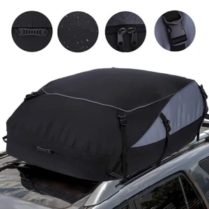 Car SUV Rooftop Cargo Carrier Bag Waterproof Heavy Duty Car Roof Bag Parts - Foto 1 di 15