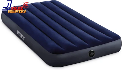 Colchón de aire Downy estándar Fiber Tech tamaño doble 10 pulgadas altura cama 300 lb peso Foto 1 de 4