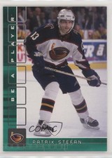 2001-02 ITG Be A Player Memorabilia Emerald /10 Patrik Stefan #69