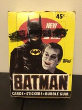 1989 Topps Batman Series 2 Wax Box - 36 Sealed Packs
