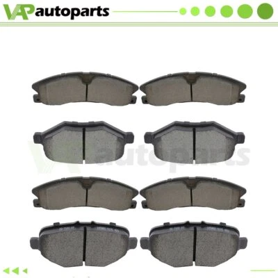 Pastillas de freno delanteras y traseras de cerámica para Ford Flex Taurus SHO MKT 2013 2014-2016 Foto 1 de 4