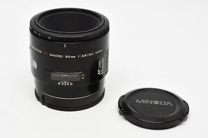 Minolta Maxxum AF Macro 1:1 50mm f/2.8 prime lens for Sony A-mount a350 a450 a66