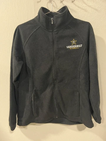Vanderbilt Baseball Harriton Fleece Jacket - M - Black - Pre-Owned Cover