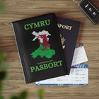 Welsh Cymry Flag Dragon Passport Cover