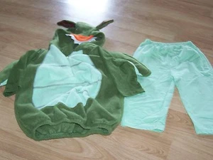 Size 24 Months Baby Grand Green Dragon Halloween Costume Jacket & Pants EUC - Picture 1 of 5