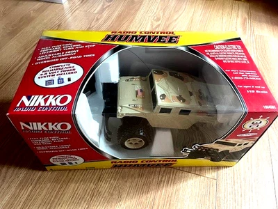 Nikko Radio Control Humvee, Desert Camo 1/19 Scale, New in Box - Image 1 of 4