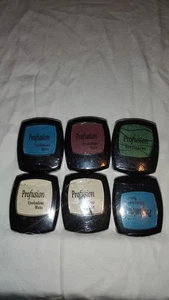 PROFUSION Pressed Powder Single Eye Shadow Lot (6) Sealed RARE - Bild 1 von 4