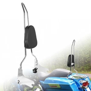 Tall Backrest Sissy Bar for 1997-2008 Harley Road Glide Road King Street Glide - Imagen 1 de 7