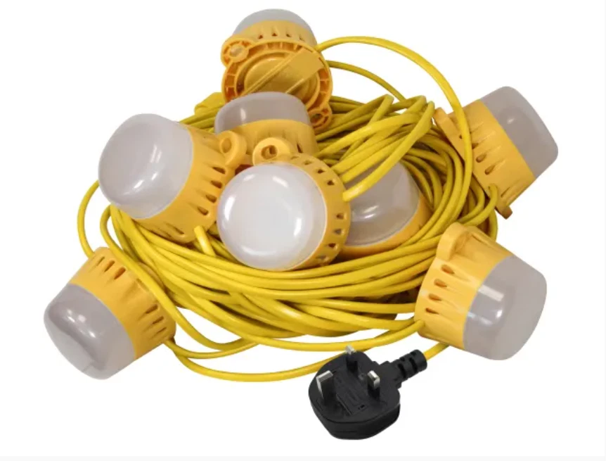 Faithfull FPPSLFEST22 - Festoon Lights 10 LED Bulbs 240V 22m - Image 1 of 1