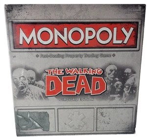 Monopoly The Walking Dead Survival Edition 2013 Zombies SEALED - Bild 1 von 5