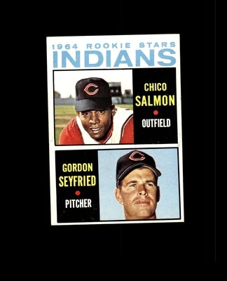 1964 Topps 499 Rookie Stars Chico Salmon/Gordon Seyfried RC EX #D1,478759 - Image 1 of 2