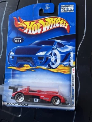 Hot Wheels Panoz LMP-1 Roadster S First Editions Model Car Red 2001 Release c - Image 1 of 3