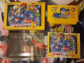 Nintendo Rockman 6 The Greatest Battle Famicom Cartridge Classic Edition
