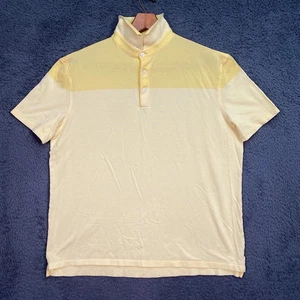 Ermenegildo Zegna Polo Uomo Giallo Colorblock 2XL / 56 (Veste M/L) - Foto 1 di 11