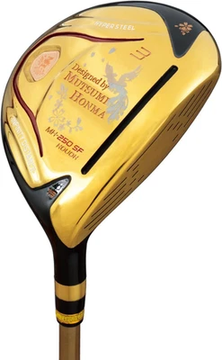 Mutsumi Honma Phoenix MH250SF 3W 15° Fairway Wood R Flex Carbon RH w/ Headcover - Image 1 of 4