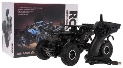 RC Rock Crawler 4x4 1:16 Metall-Karosserie Ferngesteuertes Auto Offroad AKKU USB - Bild 1 von 4