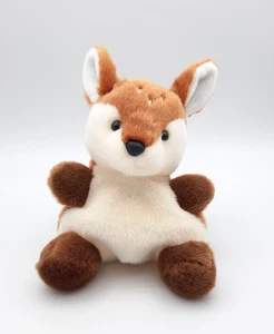 Aurora Palm Pals Dalia Fawn deer 5" beanie plush toy stuffed animal - Picture 1 of 2