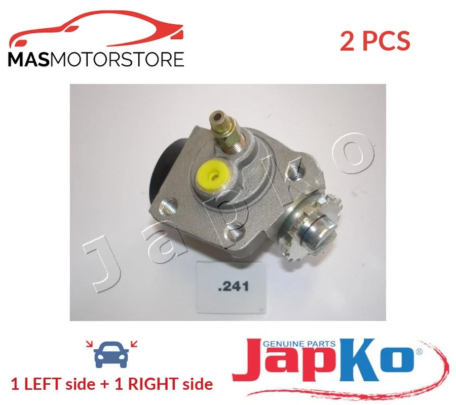 DRUM WHEEL BRAKE CYLINDER PAIR JAPKO 67241 2PCS V FOR TOYOTA HIACE II 49KW - Image 1 of 4