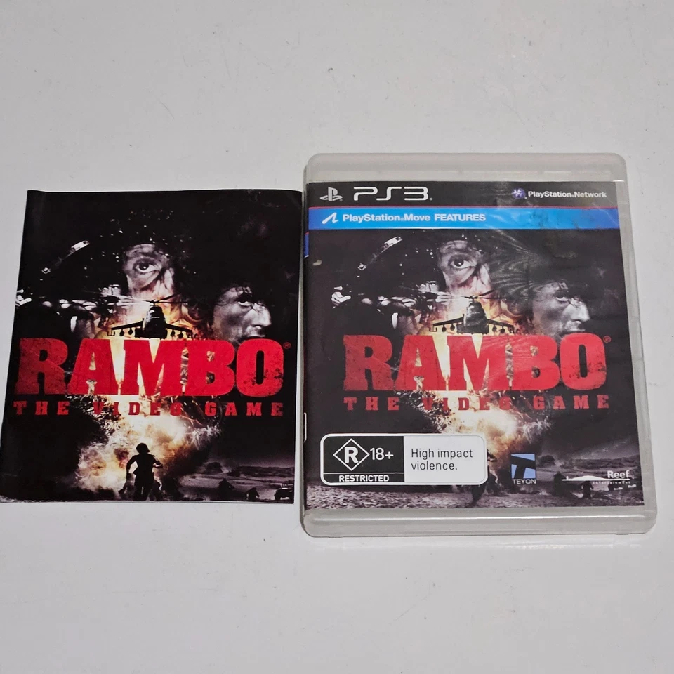 Rambo - The Video Game - PS3 - PAL - Complete -Tested & Working - Image 1 of 4
