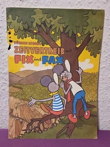 RDA - PASATIEMPO con FIX y FAX- EDITORIAL JÜRGEN KIESER MUNDO JOVEN BERLÍN 1988 - Imagen 1 de 11