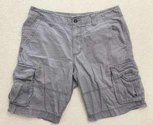 pantaloncino cargo mossimo ripstop grigio uomo 34 vintage utility - Foto 1 di 7