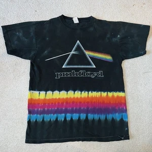 Vintage 2002 Pink Floyd Liquid Blue Tie Dye Shirt Single Stitch T-Shirt MEDIUM - Bild 1 von 6