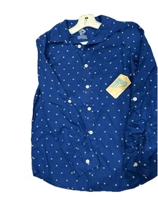 Camicia Thereabouts Little & Big Boys manica lunga con bottoni blu L 14/16 - Foto 1 di 7