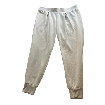Scoop Ladies Sweat Pants/Joggers. Size XL.  Oatmeal color - Image 1 of 4
