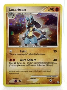 Lucario 6/130 con Remolino Diamante y Perla Base Set Holo Raro Pokemon - Imagen 1 de 17