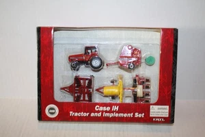 JUEGO DE TRACTOR E IMP;EMENTO CASE-IH DIECAST-1/64-BONITO-CAJA-2000 ERTL - Imagen 1 de 4