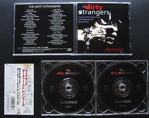 THE DIRTY STRANGERS Diamonds JAPAN CD OBI Keith Richards Ron Wood ROLLING STONES - Picture 1 of 1