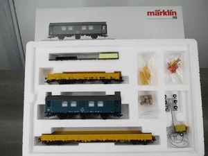 Märklin Spur H0 49955 Güterwagen Set mit Personenwagen zum Kranzug in OVP - Bild 1 von 8