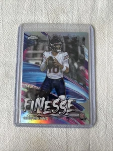 2024 Topps Chrome - Finesse Caleb Williams #F-1 Refractor (RC) - Bild 1 von 2