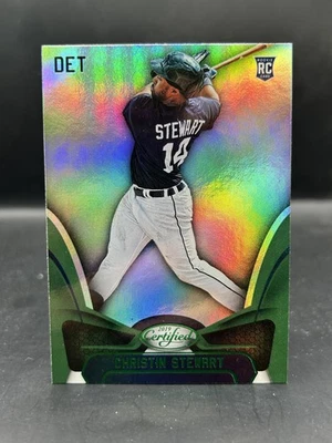 2019 Panini Chronicles #27 Christin Stewart Certified Green - Image 1 of 2