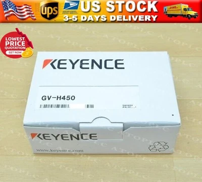 NEW KEYENCE GV-H450 LASER SENSOR HEAD JAPAN - Image 1 of 4