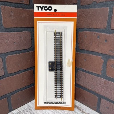 TYCO HO 9" Straight Terminal Track 929:75 New In Package FAST SHIPPING - Image 1 of 4