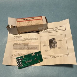NEW IN BOX Honeywell - ST71A1000 - Plug in Purge Timer 7 Secs - Picture 1 of 5