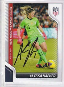 Alyssa Naeher USA Women's World Cup FIFA, Olympic Soccer SIGNED CARD - Picture 1 of 1