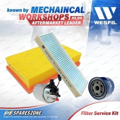 Wesfil Filter Service Kit for Nissan Navara D40 Pathfinder R51 3.0L - image 1 of 2